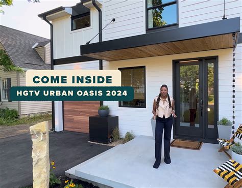 Entry Tips for HGTV's Urban Oasis Sweepstakes 2021 .